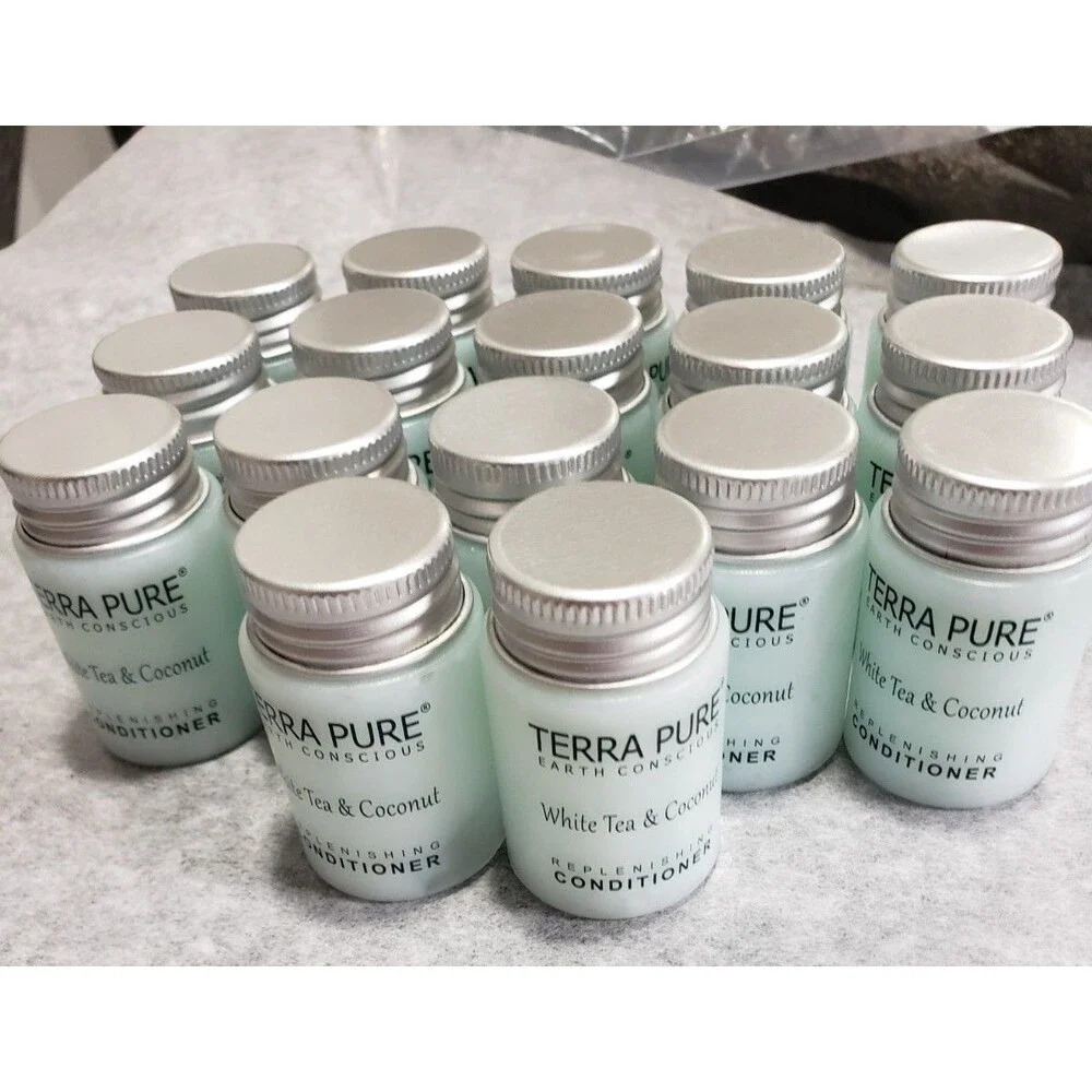 (17) Travel Size TERRA PURE White Tea & Coconut Conditioner, NEW
